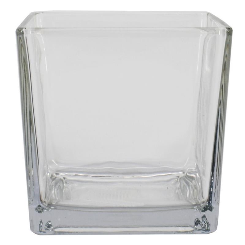 Vase cube 10x10x10cm