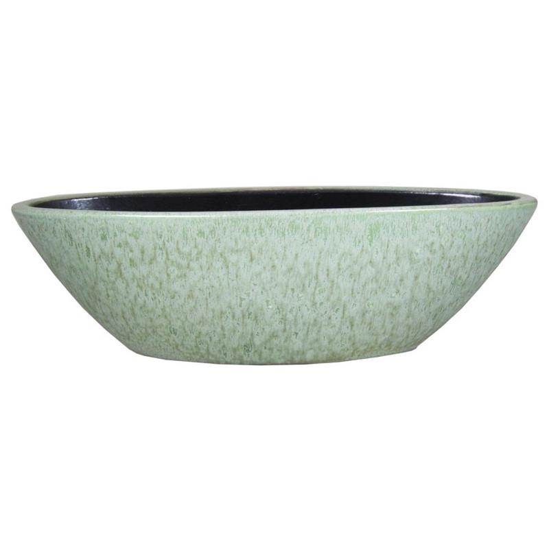 Pot Mason ovaal 40x15x12cm mintgroen