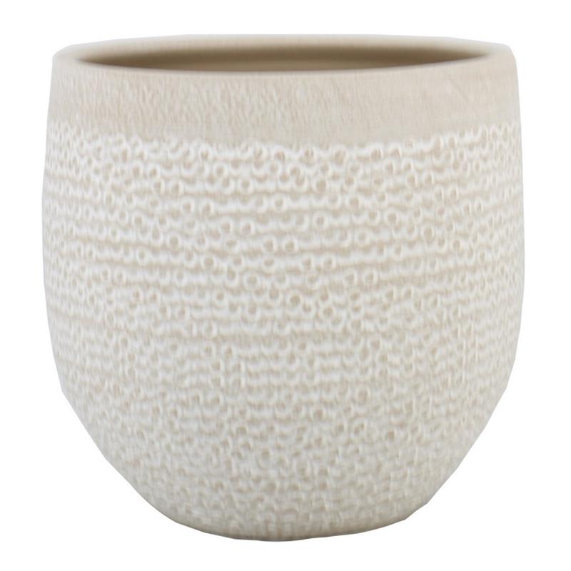 Pot Horta d24 h22cm beige