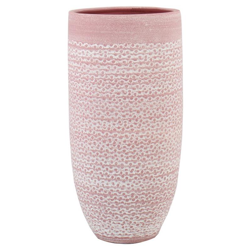 Vase Horta d22 h45Zm rosa
