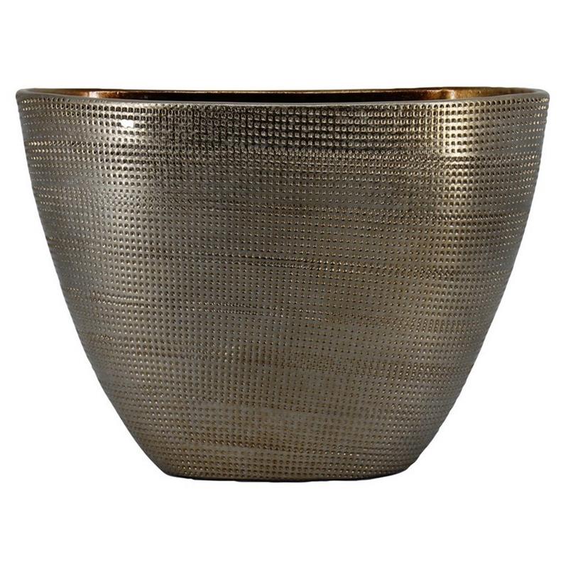 Pot Dali oval 40x19x28cm gold