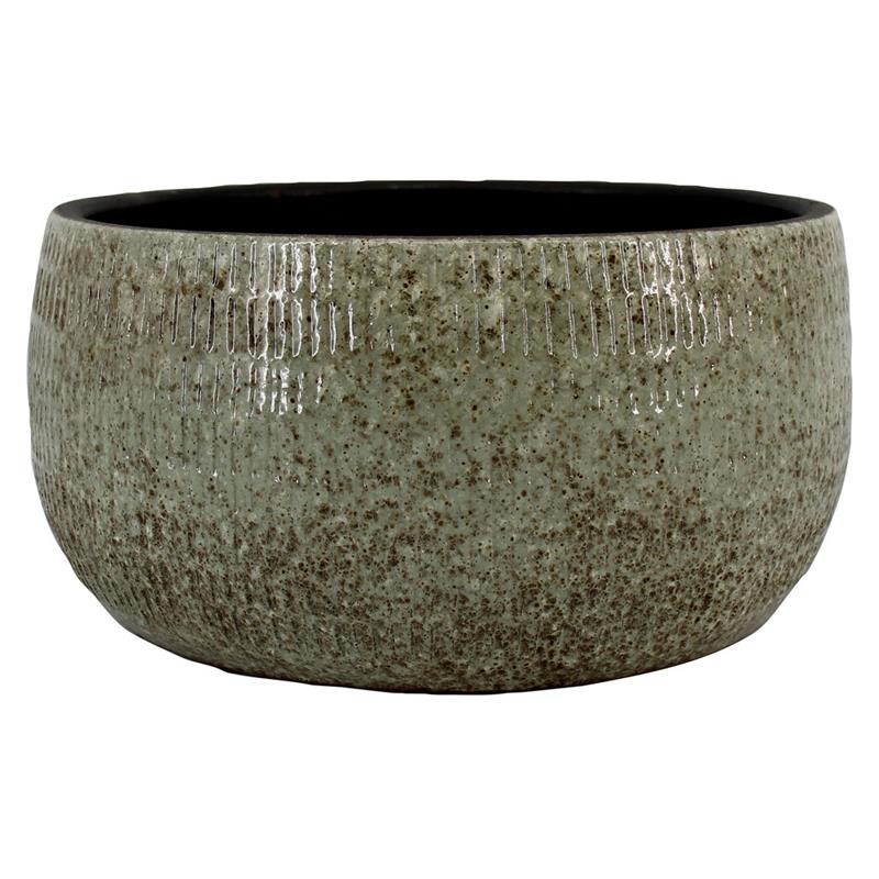 Schaal Olivier d29 h14cm groen