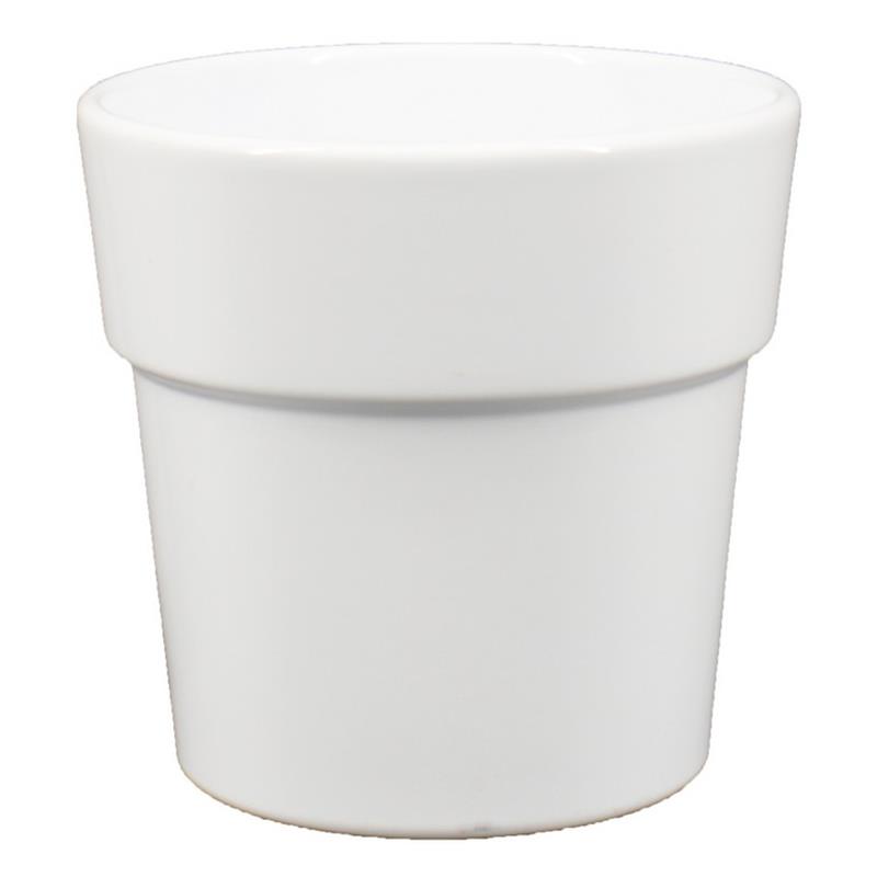Pot Rim d13.5 h12.5cm wit es/12