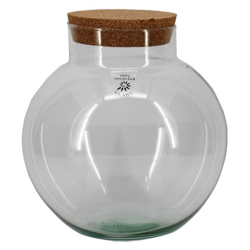 Glas Damon d14/25 h27cm m/kurk