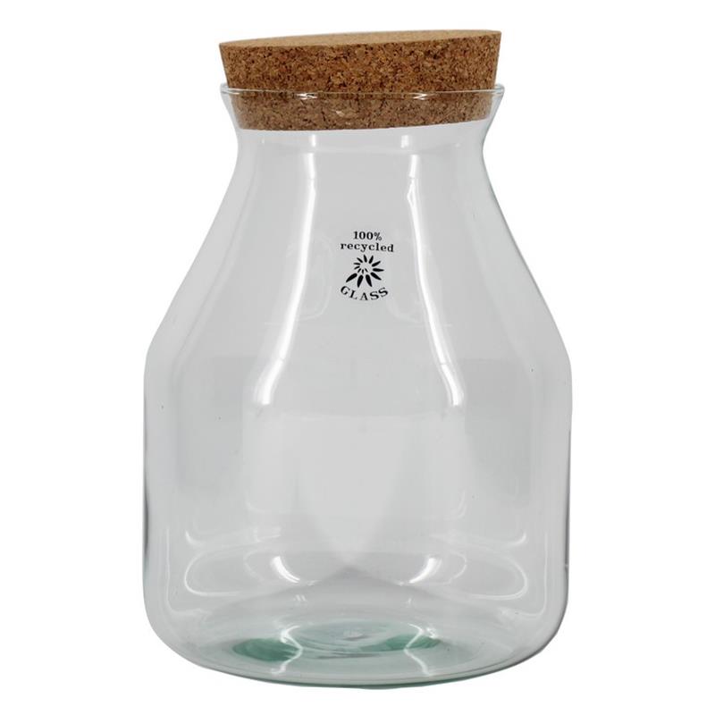 Verre Pyra d12.5/18 h26cm avec bouchon