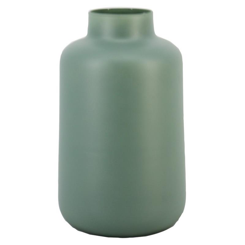 Glass Thea d9/20 h30cm green matte