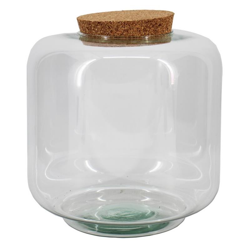 Glas Benthe d11.5/24 h26cm m/kurk