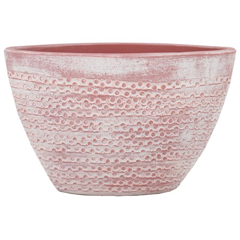 Pot Horta oval 32x17x20cm pink