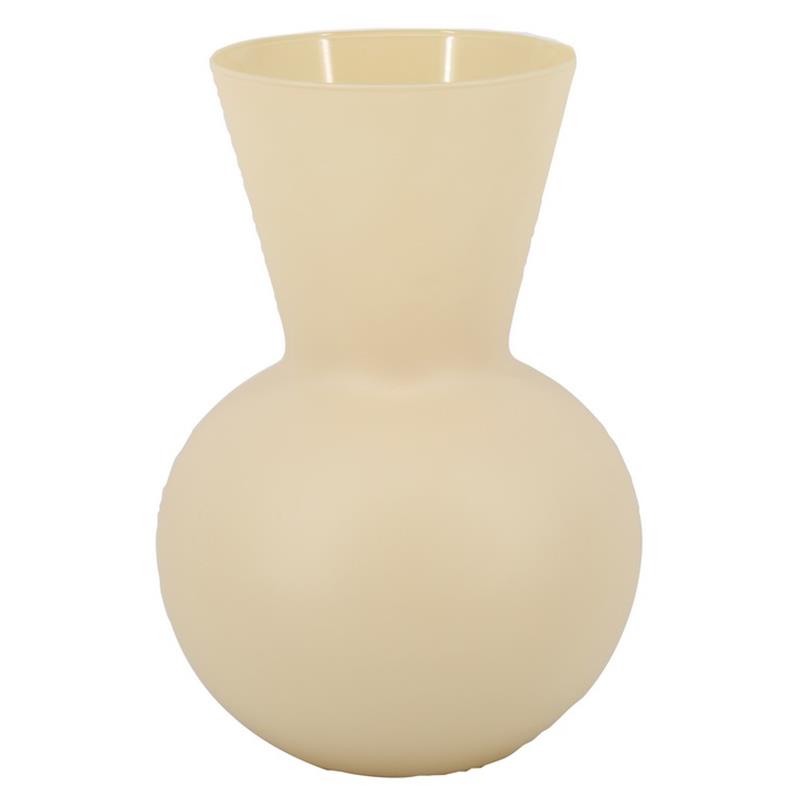 Glass Elly d20/30 h40cm ivory matte