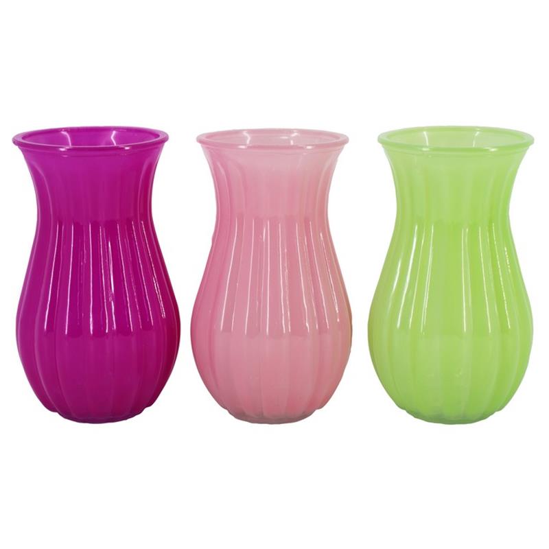 Vase Riga d12/13 h22cm 3ass Fantasy