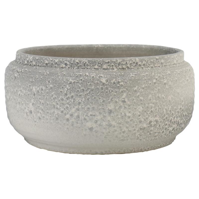 Schaal Pierre d25.5/29 h14cm cement