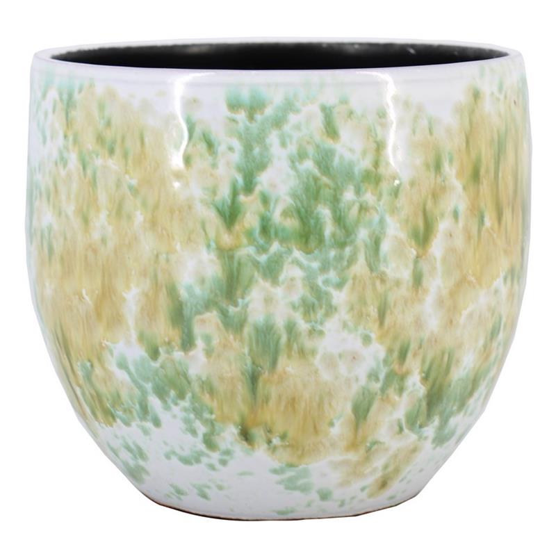 Pot Almada d17 h16cm green