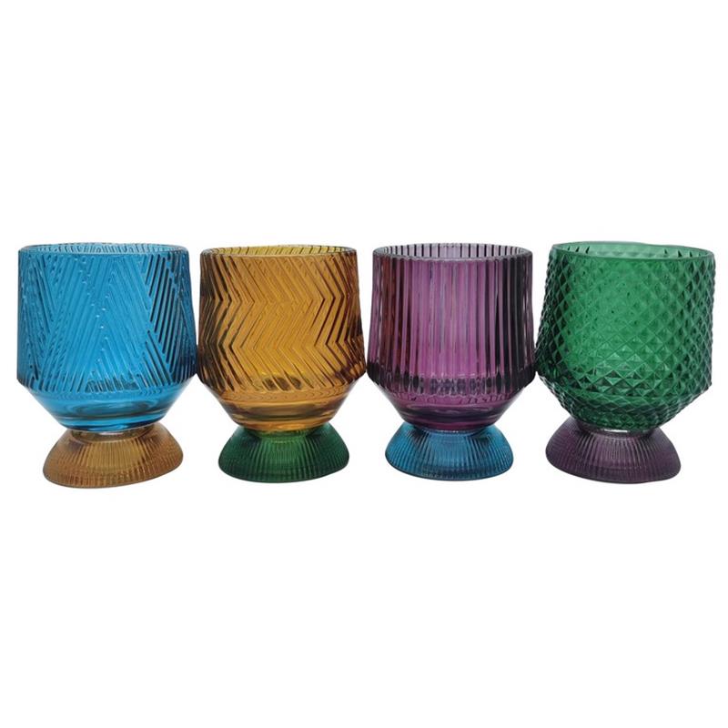 Florero Elegant d9.5 a12cm 4ass