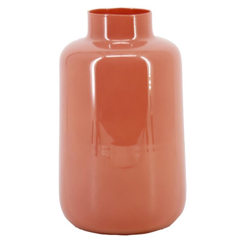 Glass Thea d9/20 h30cm old pink