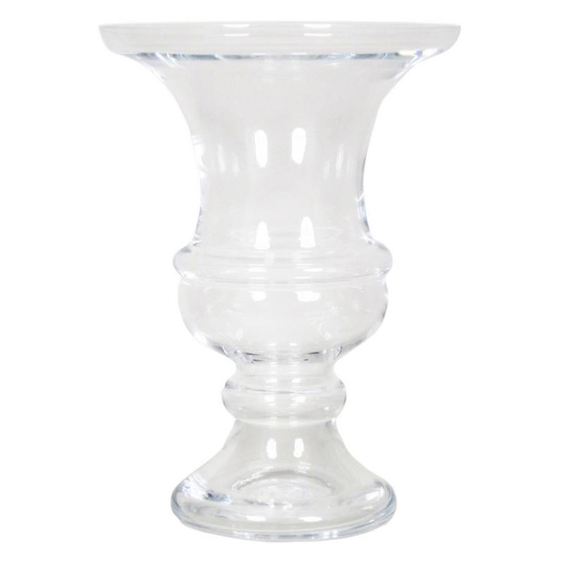 Vase medicis en verre d25 h34cm