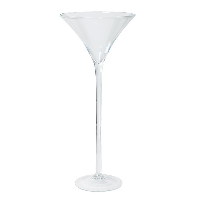 Glass Martini d30 h70cm