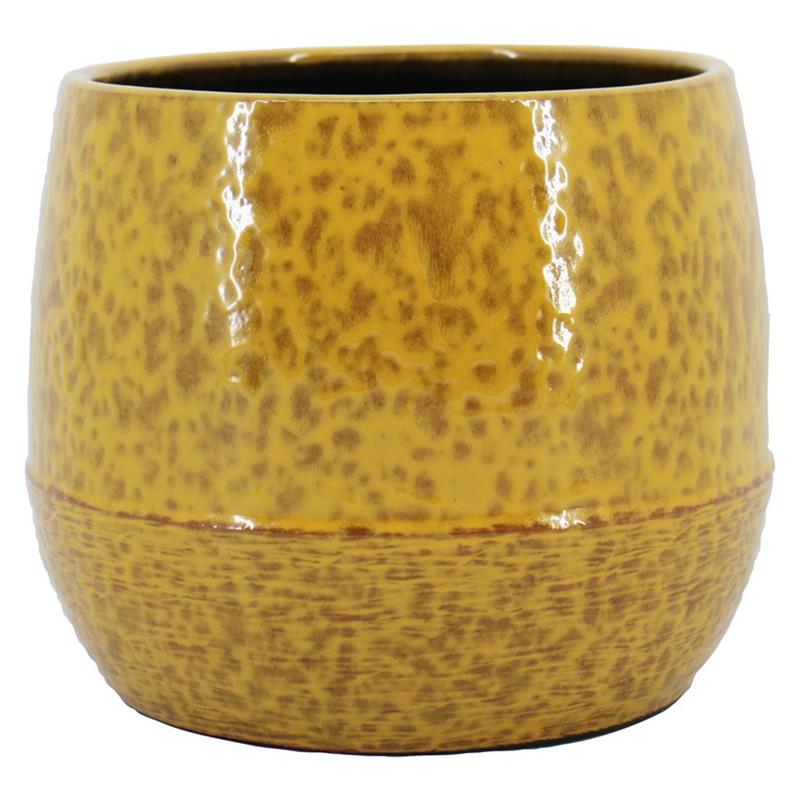 Pot Optim d16 h12.5cm yellow