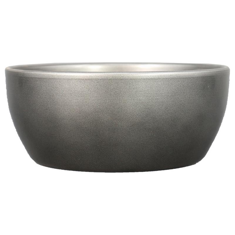Schale Boule D22.5 H9.5Zm metallic