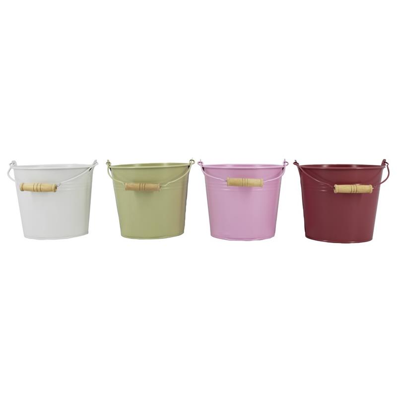Emmer Badia zink d11.5 h10cm 4ass es/10.5