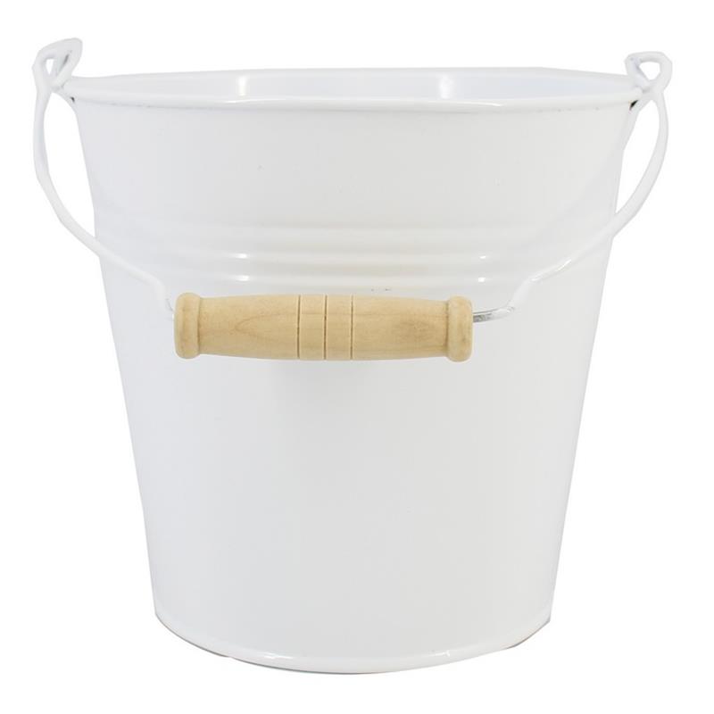 Emmer Dresden zink d24 h24cm wit es/23