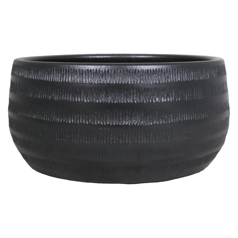 Coupe Lena d29 h14cm noir mat