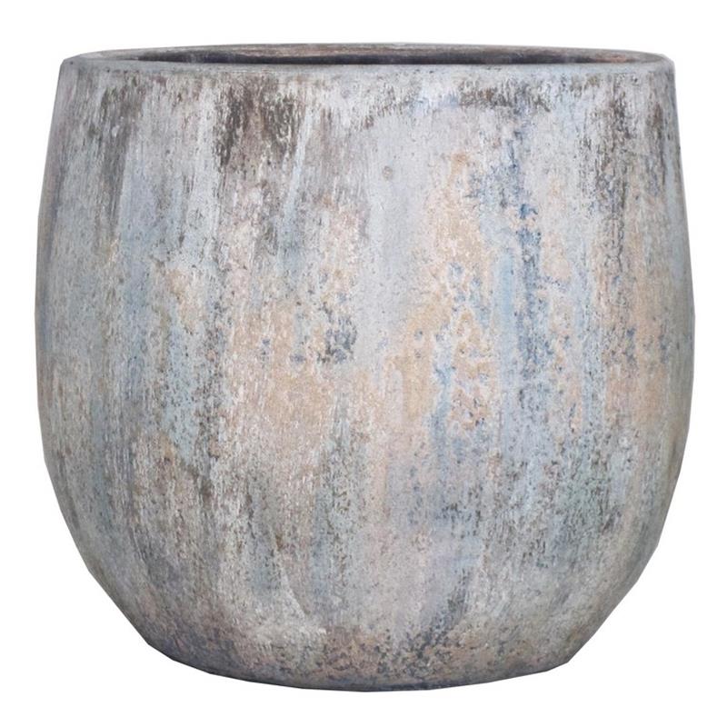 Pot Ocean d34 h31cm bleu