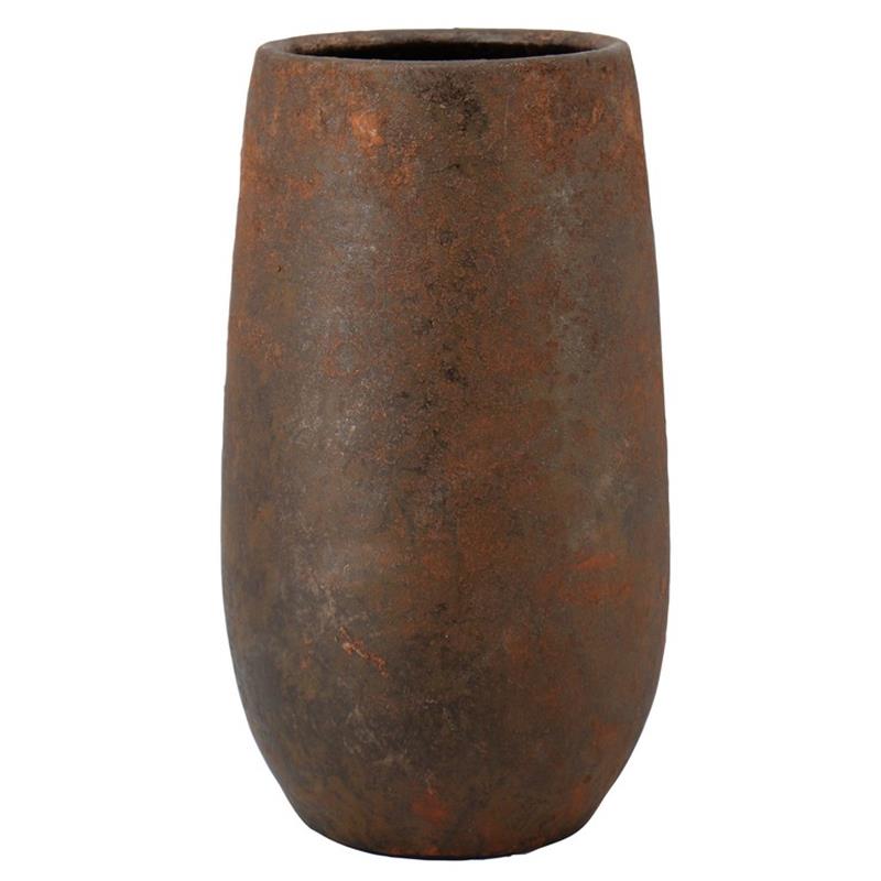 Vase Sines d20/26 h50cm terre antique
