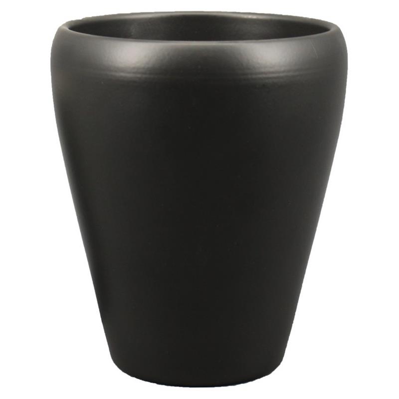 Vase Liv d14 h17cm anthracite mat es/12