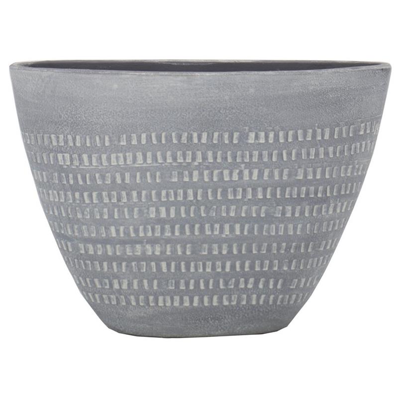 Pot Olivia oval 39x18x28cm lilac