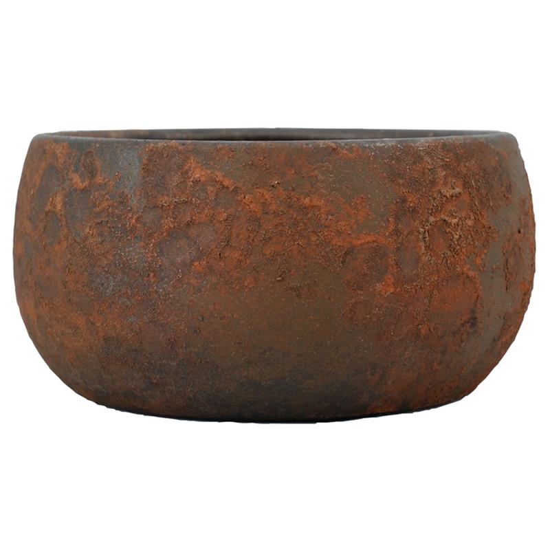 Schaal Sines d25/29 h14cm antiek terra
