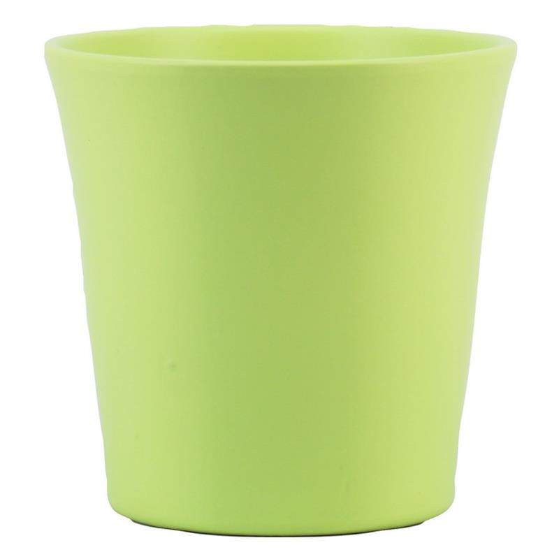Macetero Floor d13.5 a13.3cm verde manzana mate es/12