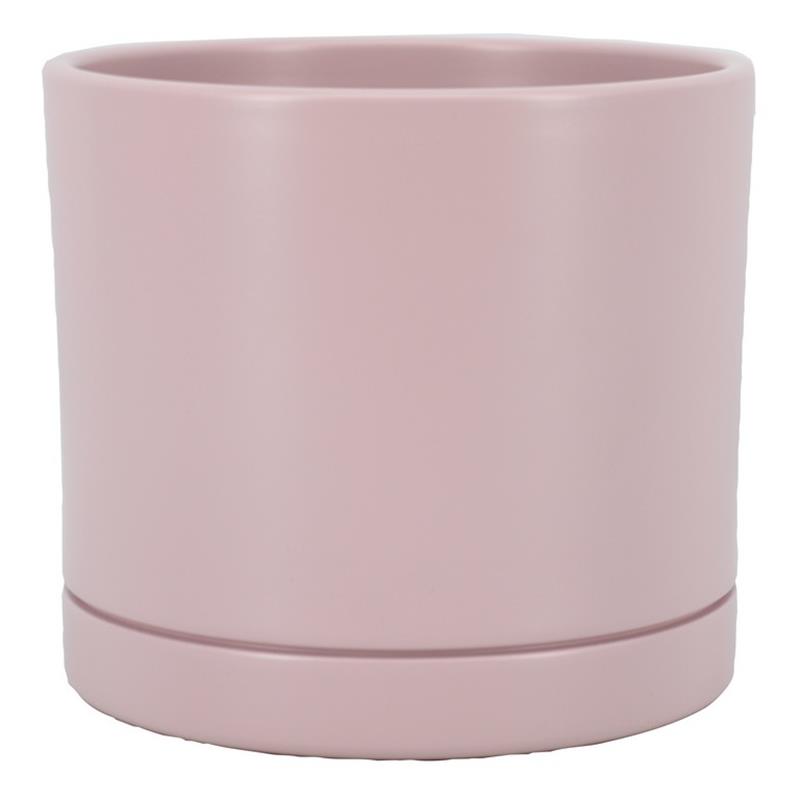 Pot Lynn d17.5 h14.5cm roze mat es/15