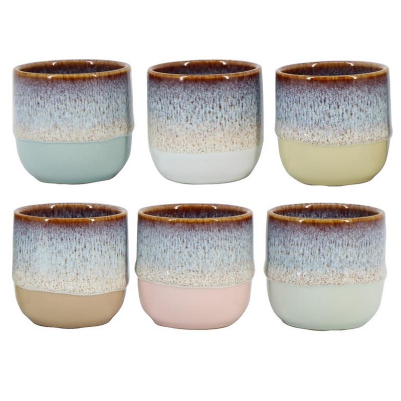 Pot Lanco d6.5 h6.5cm es/6.5 6ass