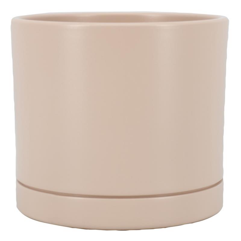 Pot Lynn d19.5 h17.5cm ivoor mat es/17
