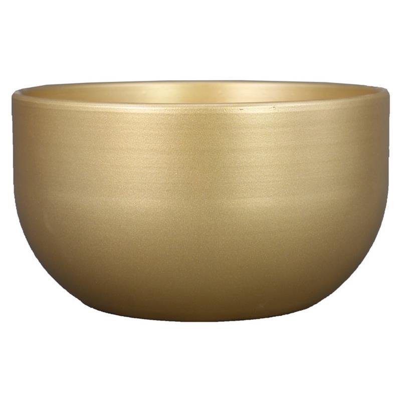 Schale Boule D26 H14Zm perlgold 3xes/12