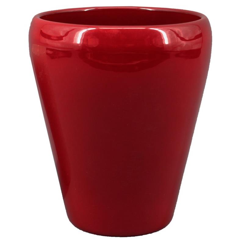 Vase Liv D14 H17Zm weinrot es/12