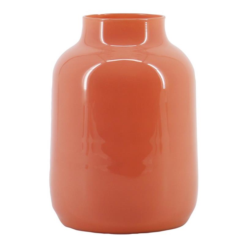 Glass Thea d8/15 h20cm old pink