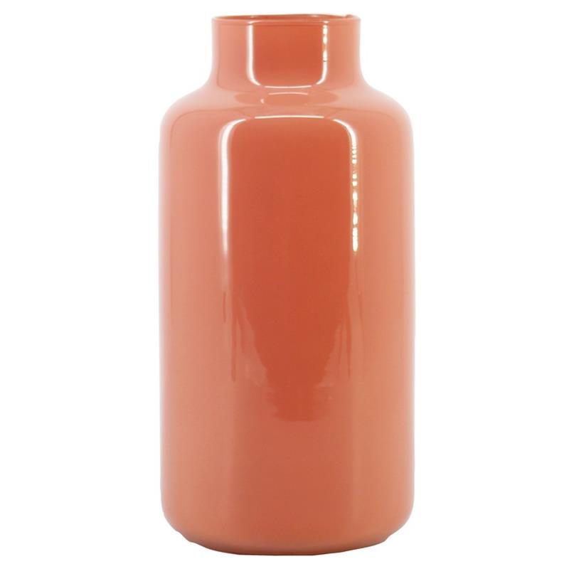 Vase Milan d8.5/15 h25cm old pink