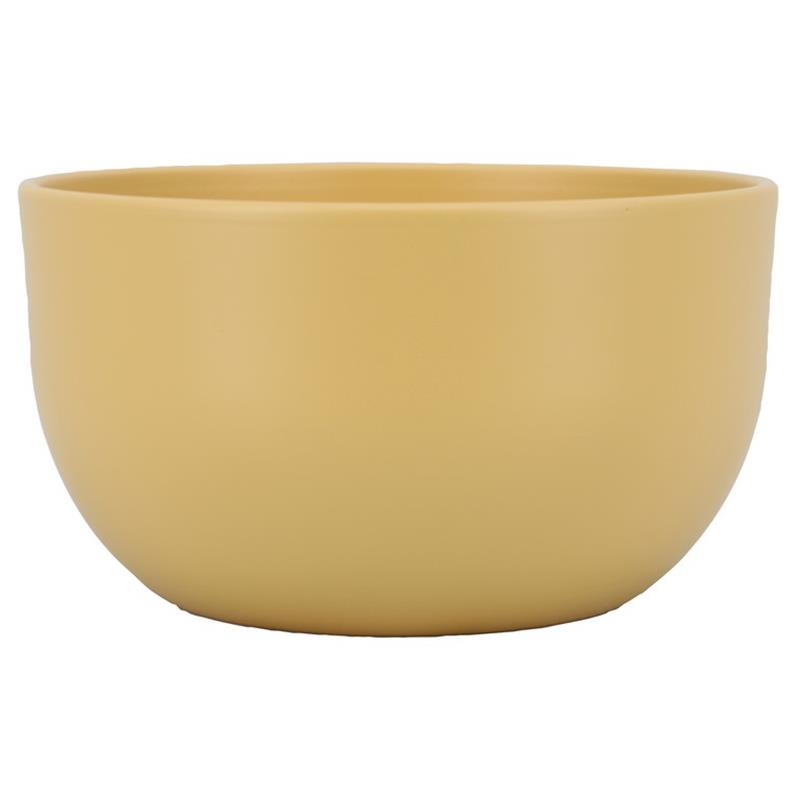 Cuenco Boule d26 a14cm ocre mate 3xes/12