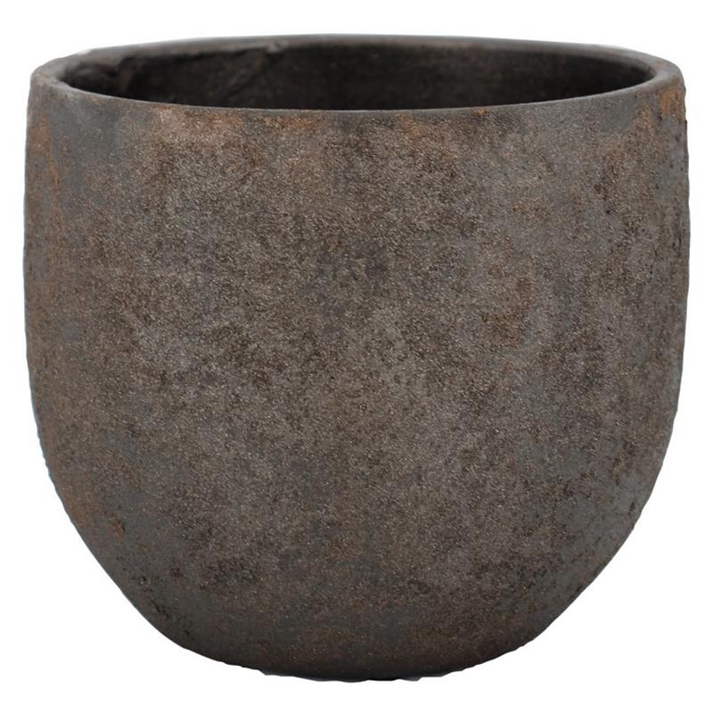 Pot Sines d34/39 h35cm antiek bruin
