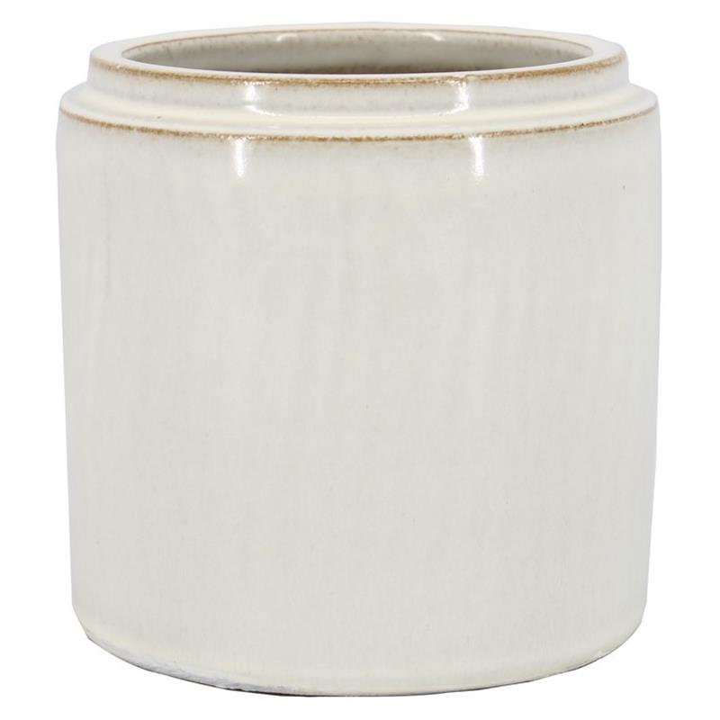 Pot Julia d34 h32cm crème