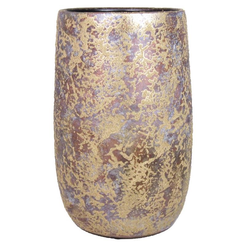 Florero Mandy d19 a30cm oro