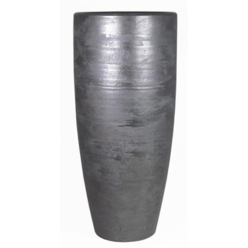 Florero Moura d37 a90cm negro industrial