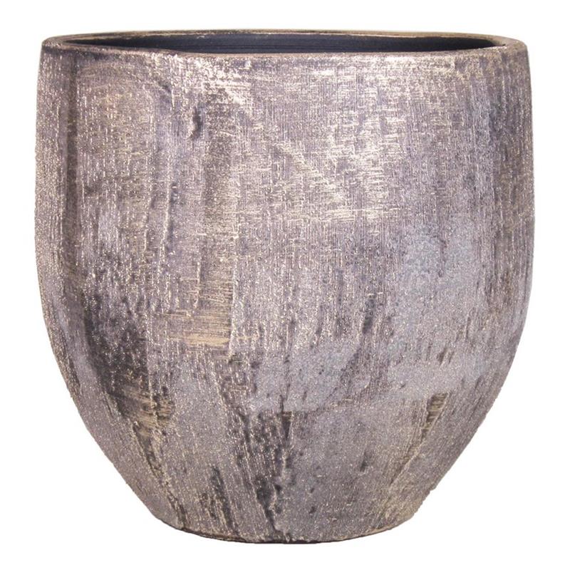 Macetero Madeira d24 a24cm oro