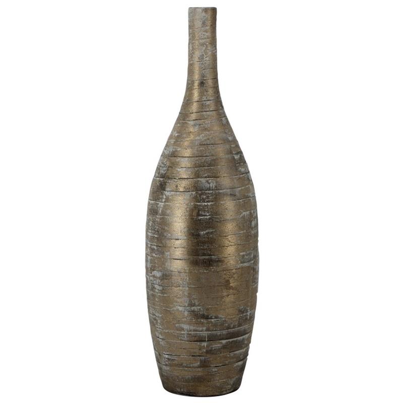Sierfles Funchal d6/23 h80cm bruin