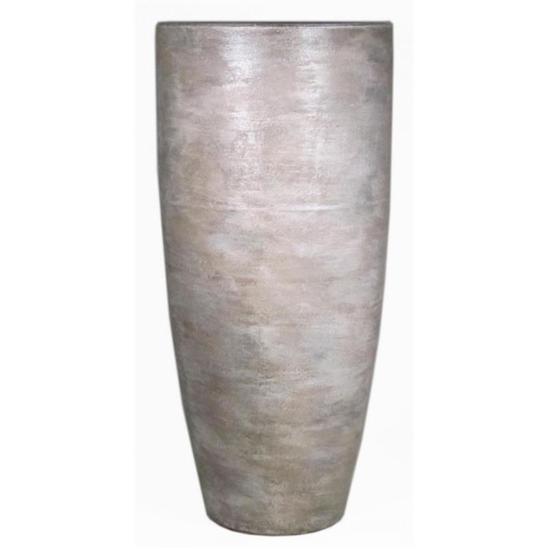 Vase Moura d32 h70cm industrial white