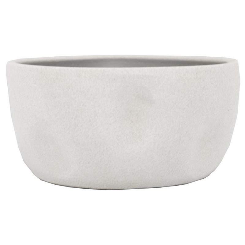 Schaal Emily d29 h14cm wit