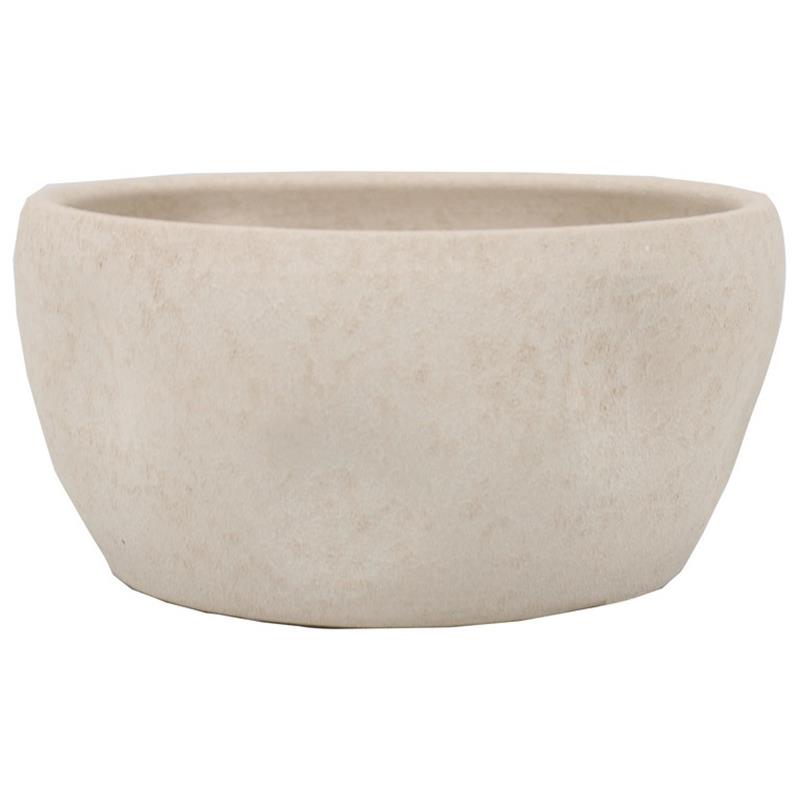 Schaal Emily d29 h14cm zand