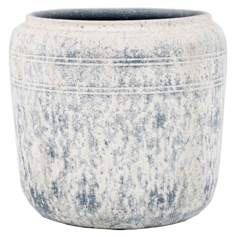 Pot Milou d29 h27cm wit