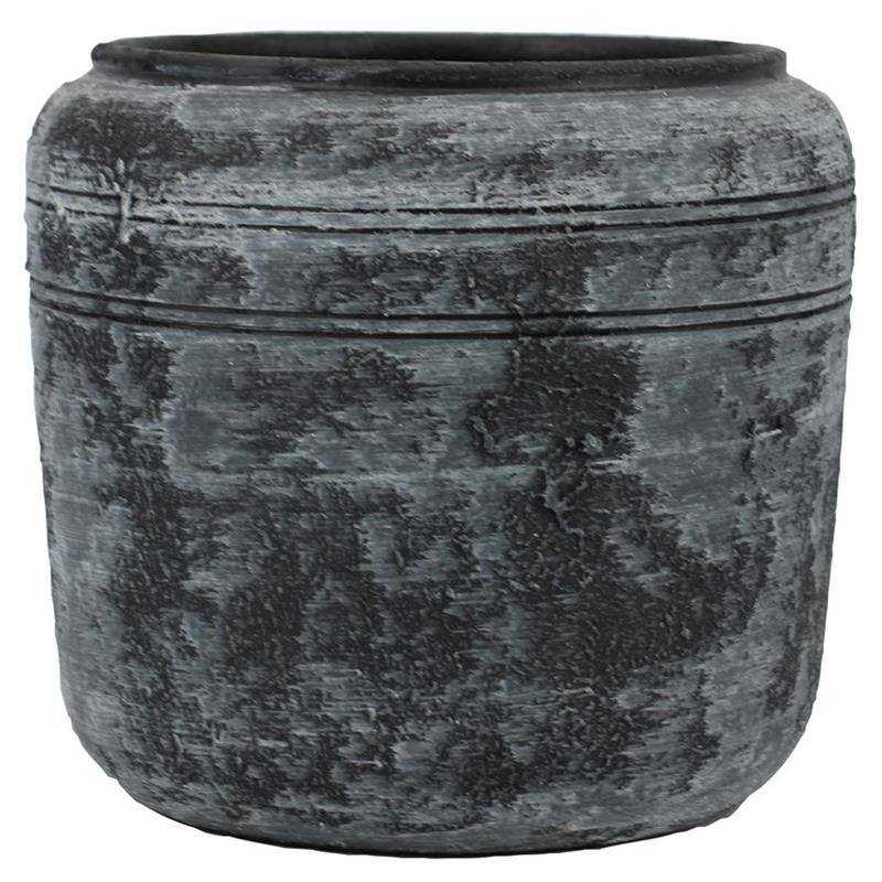 Pot Milou d16 h14cm black